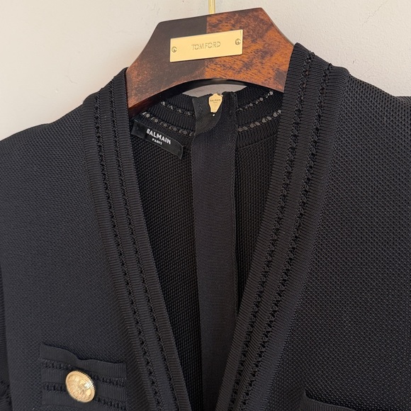 Balmain
short gold-tone buttons knit dress - Picture 7 of 15